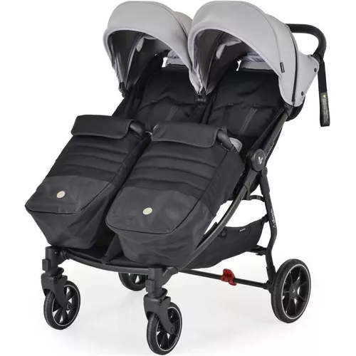 cumpără Сărucior pentru copii Moni 2Gether Ultimate Gray, pentru gemeni în Chișinău 