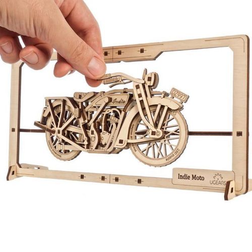 cumpără Set de construcție Ugears 57173 Motocicleta în ramă în Chișinău 