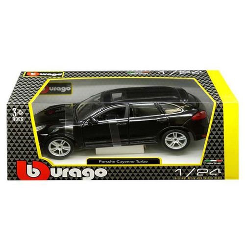 купить Машина Bburago 18-21056 Die-Cast 1:24 Porsche Cayenne Turbo, neagra в Кишинёве 