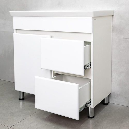 купить Шкаф под умывальник Bayro Urbano Pro под умыв. Isik 850 белый структурный в Кишинёве 