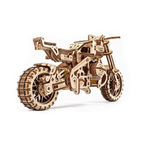 cumpără Set de construcție Ugears 48215 Motocicleta scrambler UGR-10 cu atas în Chișinău 