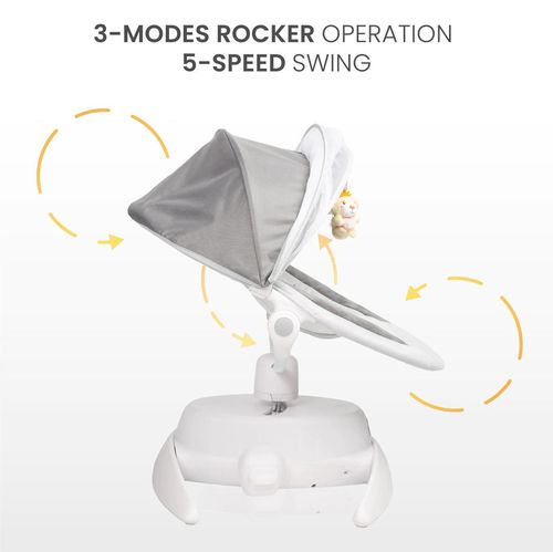 купить Детское кресло-качалка Caretero 8002 Opti Beige в Кишинёве 