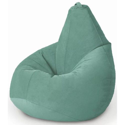 cumpără Fotoliu BeanBag BeanBag BM6065, Кресло Груша из велюра Standart, с двойным чехлом, XXL, Ментоловый în Chișinău 