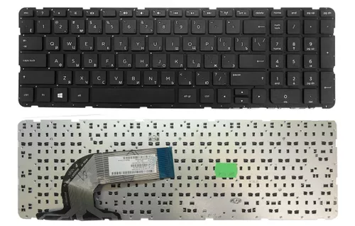 купить Keyboard HP Pavilion 15-E 15-N 15-G 15-R 15-S 15-D 15-A 250 255 256 G2 G3 340 345 350 355 355 G1 G2 G3 w/o frame "ENTER"-small ENG/RU Black в Кишинёве 