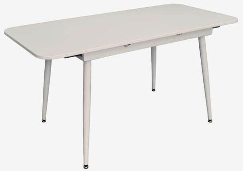купить Стол Evelin di Costacurta DT-531R Wh, 112(152)x72x76см, Каркас/Опоры: Металл Белый (раздвижной), белый мат в Кишинёве 