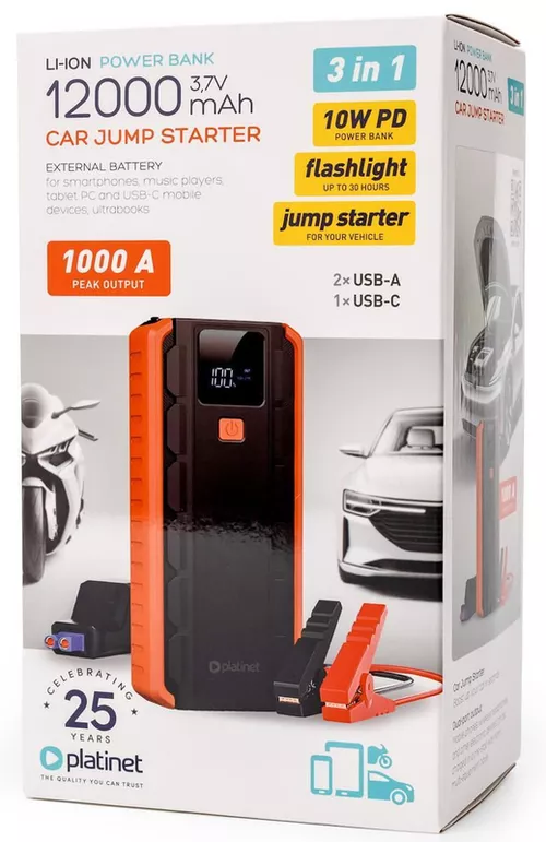 купить Зарядное устройство для автомобиля Platinet PMPBC12 в Кишинёве 