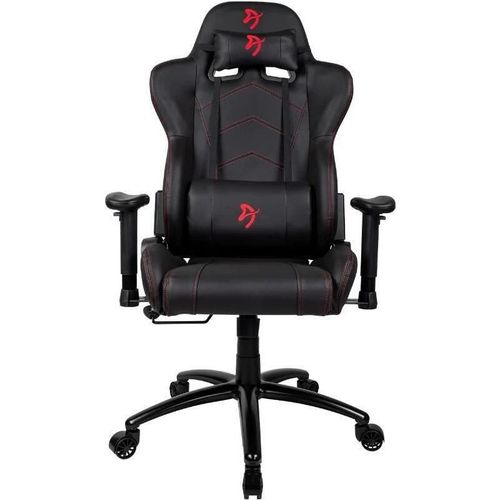 купить Офисное кресло Arozzi Inizio PU, Black/Red logo в Кишинёве 
