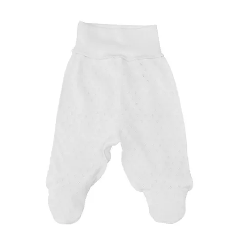 купить Детская одежда Minikin 25110556 Ажурный листик Ползунки р-р56, белый, унисекс в Кишинёве 