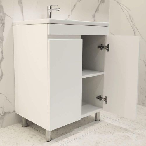 cumpără Dulap pentru lavoar Bayro Studio Duo под умыв. Argo 600 белый мат în Chișinău 