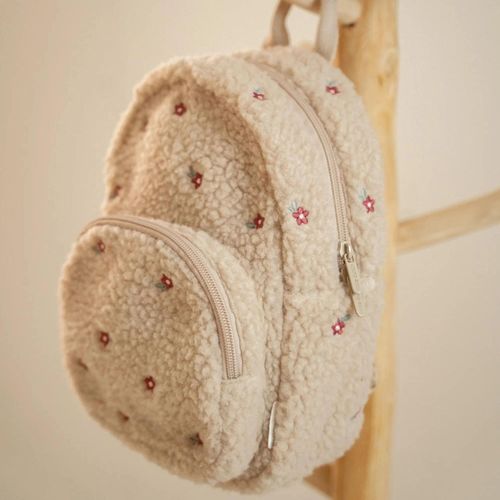 cumpără Rucsac pentru copii Little Dutch LD4917 Rucsac din material teddy Taupe în Chișinău 