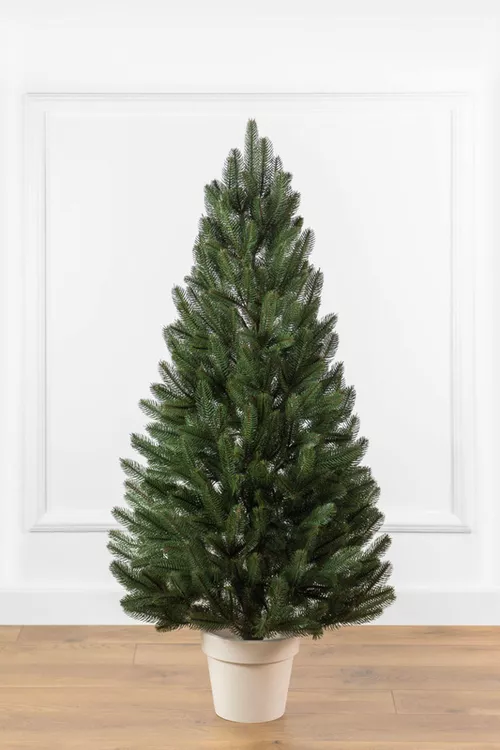 cumpără Brad artificial Promstore 57952 Lapland, ace turnate, 110cm, in ghiveci, PE în Chișinău 