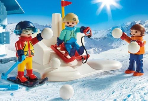 cumpără Set de construcție Playmobil PM9283 Snowball Fight în Chișinău 
