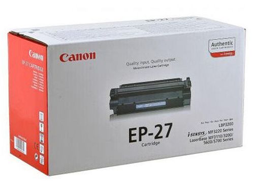 cumpără Cartridge Canon EP-27, for LBP-3200, MF 3110, 3200, 5600 (up to 2500 copies) (cartus/картридж) în Chișinău 