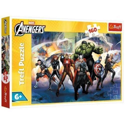 купить Головоломка Trefl 15428 Puzzles 160 Superpowers, Disney Marvel The Avengers в Кишинёве 