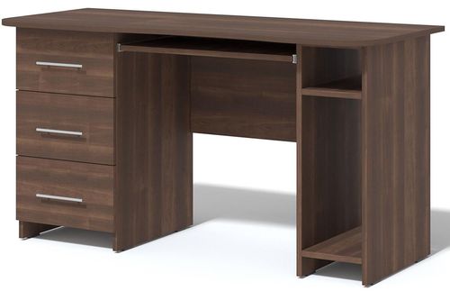 купить Стол компьютерный Fabrik Home СК-11 левый орех тёмный в Кишинёве 