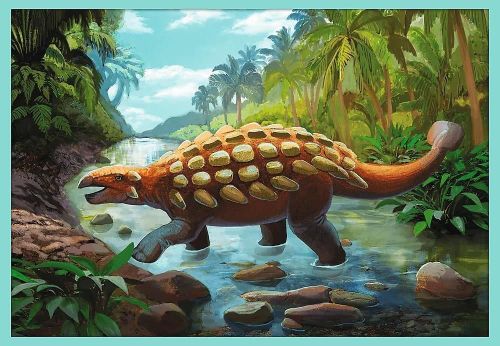 купить Головоломка Trefl 90390 Puzzles - 10in1 - Meet all the dinosaurs в Кишинёве 