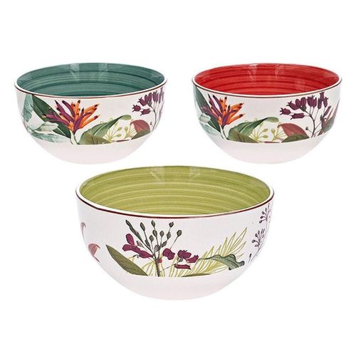 купить Салатница Promstore 56994 Salatiera din portelan 14cm Madison Tropicalia (în asort.) в Кишинёве 