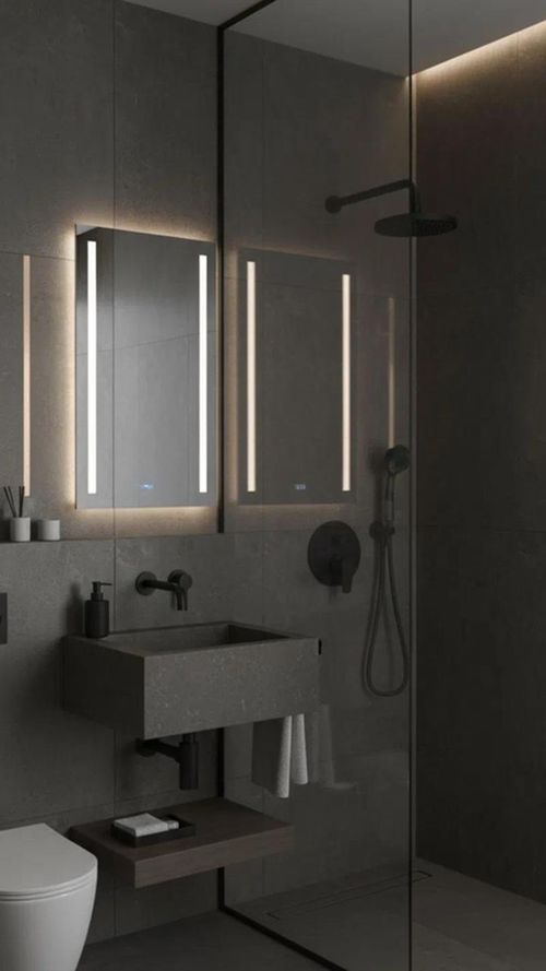 cumpără Panou de duș Ferro RITTO BTR7PBL-SET1-S set 5in1 Negru în Chișinău 