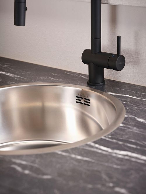 купить Смеситель кухонный Reginox R37416 Flint Total Black в Кишинёве 