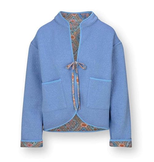 купить Домашний текстиль Pip Studio 51.515.187 Nova Jacket Ornamento Blue XXL Blue в Кишинёве 