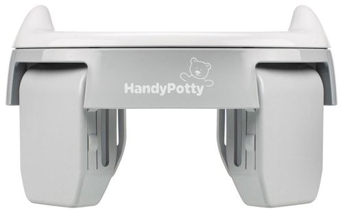 купить Детский горшок Roxy Kids HP-250G Горшок дорожный HandyPotty в фирменной сумке, серый в Кишинёве 