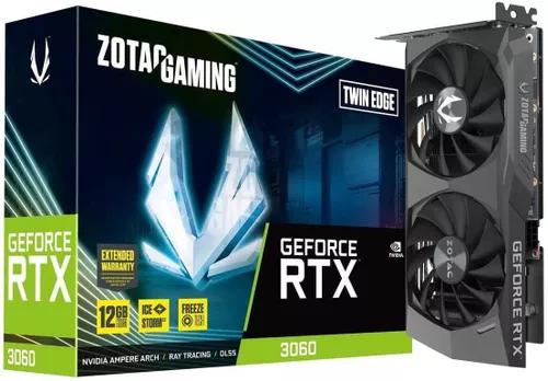 купить Видеокарта ZOTAC GeForce RTX 3060 Twin Edge 12GB GDDR6 в Кишинёве 