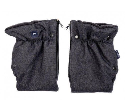 Варежки для коляски Womar Zaffiro iMove Plush Melange Graphite 