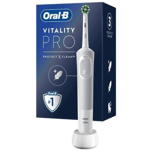 купить Щетка зубная электрическая Oral-B Vitality PRO WHITE Cross Action в Кишинёве 