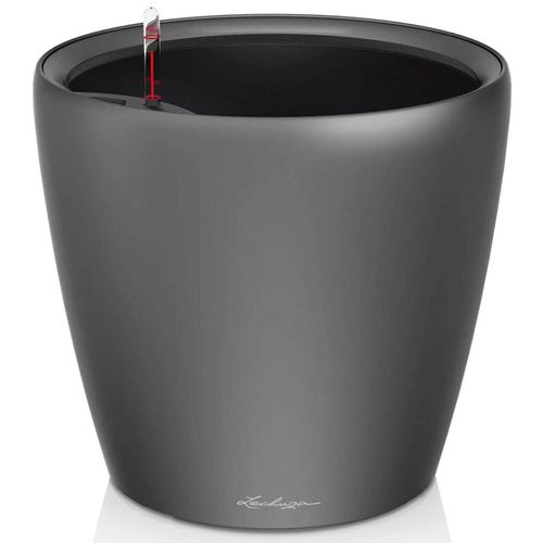 купить Цветочный горшок Lechuza Classico Premium 43 LS, Charcoal в Кишинёве 