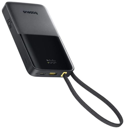 купить Аккумулятор внешний USB (Powerbank) Baseus E0027600, EnerFill FC51 Bipow2 Pro Digital Display , Cosmic Black в Кишинёве 