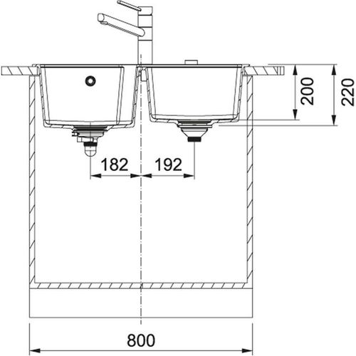 купить Мойка кухонная Franke 114.0575.054 UBG 620-78 Sahara в Кишинёве 