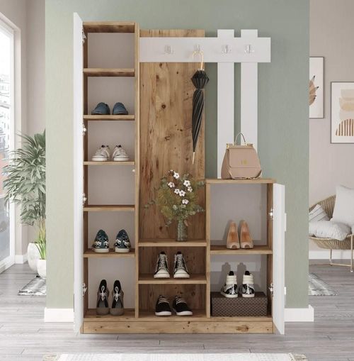 cumpără Mobilă pentru antreu Trendy DD7-AW, 113x179x37cm (GTR001390) în Chișinău 