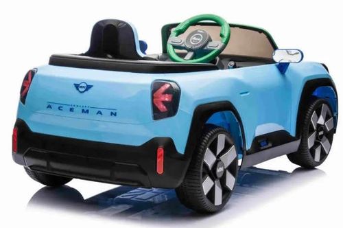 купить Электромобиль Richi JE1688/3 MINI Cooper, albastru в Кишинёве 