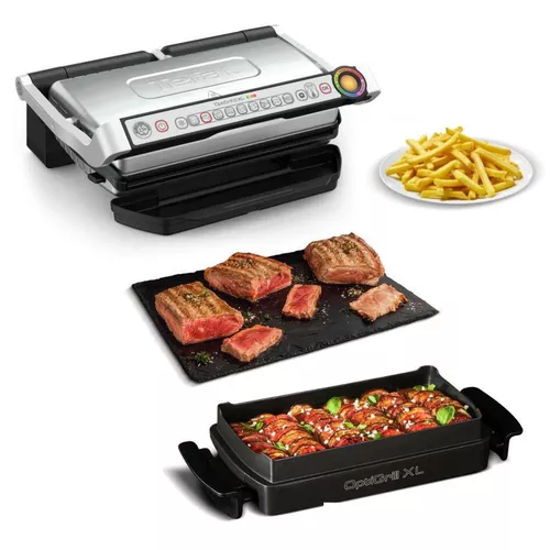 cumpără Grill-barbeque electric Tefal GC724D12 Optigrill+XL+Snacking în Chișinău 