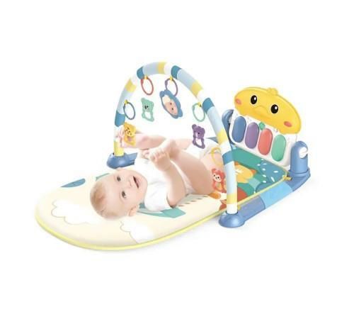 купить Детское кресло-качалка Bibi-Irn 608-92 covoras-sezlong 2in1 albastru в Кишинёве 