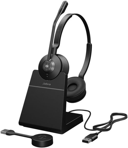 купить Наушники беспроводные Jabra 9659-455-111 Engage 55 SE, MS Stereo, Link400a, Stand в Кишинёве 