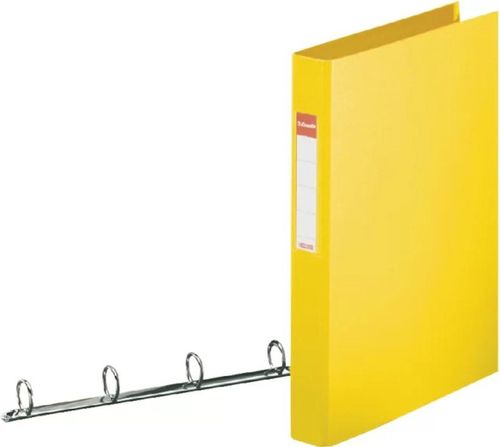 купить Папка для документов Esselte 14458 Mapa pentru documente А4, 4 inele, 35mm, PP, galben в Кишинёве 