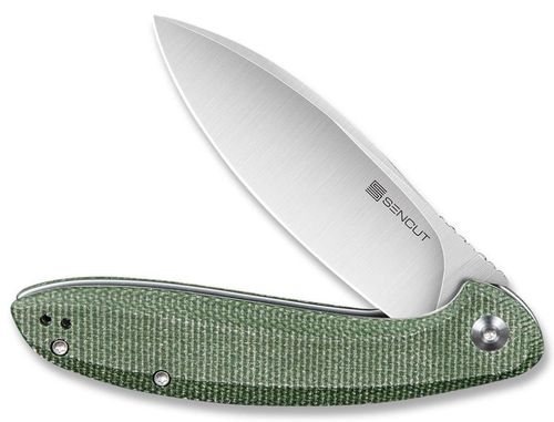 купить Нож походный Sencut S21003-3 San Angelo, mâner Micarta, Liner Lock в Кишинёве 