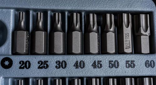 купить Набор головок, бит, насадок Force 4421 набор насадок HEX, TORX, SPLINE 42 предмета в Кишинёве 