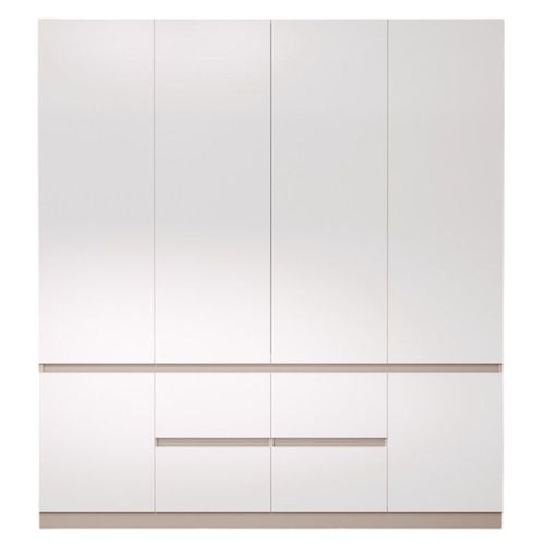 купить Шкаф Bayro Harmony 2000x2200x550 cu sertare gri piatra в Кишинёве 