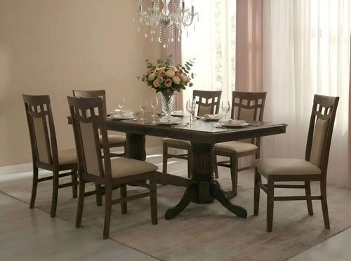 cumpără Masă Fabrik Home Elegance прямоугольный 1600-2800x770x1000 Орех (раскладной) în Chișinău 