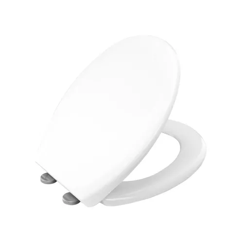 купить Сиденье для унитаза Bisk 03924 Capac WC cu microlift (sistem usor de curatare) alb в Кишинёве 
