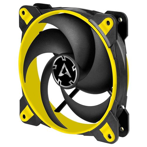 cumpără Case/CPU FAN Arctic BioniX P120 Yellow, Pressure-optimised Gaming Fan with PWM PST, 120x120x27 mm, 4-Pin-Connector + 4-Pin-Socket, 200-2100rpm, Noise 0.45 Sone, 67.56 CFM / 114.9 m3/h (ACFAN00117A) în Chișinău 