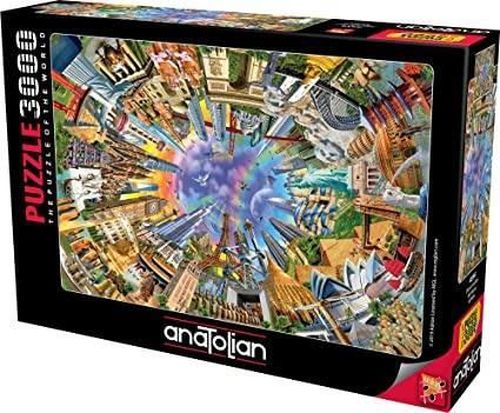 купить Головоломка Anatolian A4916 Puzzle 3000 elemente In jurul lumii в Кишинёве 