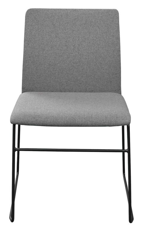 купить Офисный стул Deco C-01 Stofa Grey+Black Leg в Кишинёве 