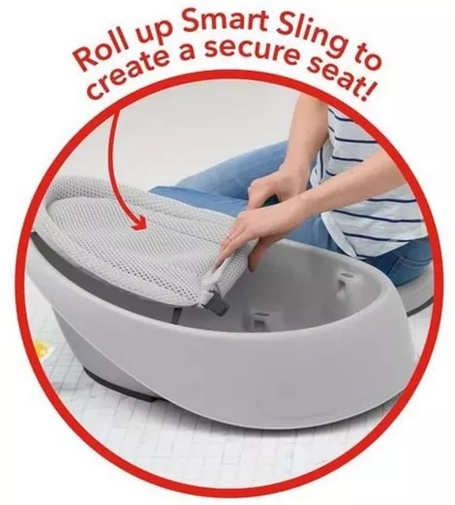 купить Ванночка Skip Hop 235060 Cadita inteligenta Moby gri в Кишинёве 