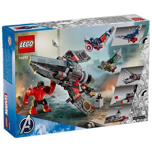 купить Конструктор Lego 76292 Marvel Bătălia Căpitanului America împotriva lui Red Hulk в Кишинёве 