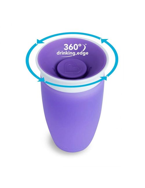 Чашка-непроливайка Munchkin Miracle 360 Sippy Фиолетовый (300 мл) 
