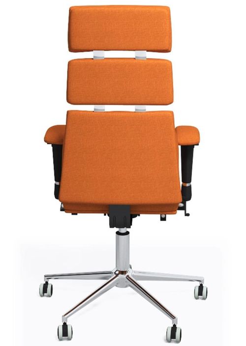 купить Офисное кресло Kulik System Pyramid orange в Кишинёве 