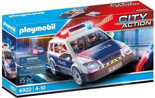 купить Конструктор Playmobil PM6920 Squad Car with Lights and Sound в Кишинёве 
